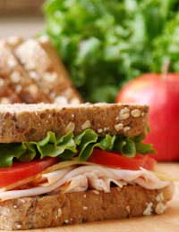 Packed Lunch Sandwich Lunch Healthy